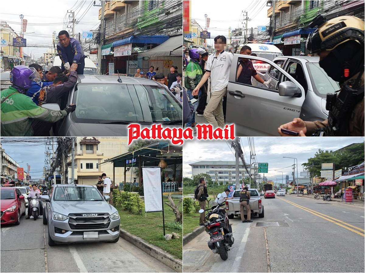 Pattaya: Soi 6 erlebt bizarre Verkehrsstörung