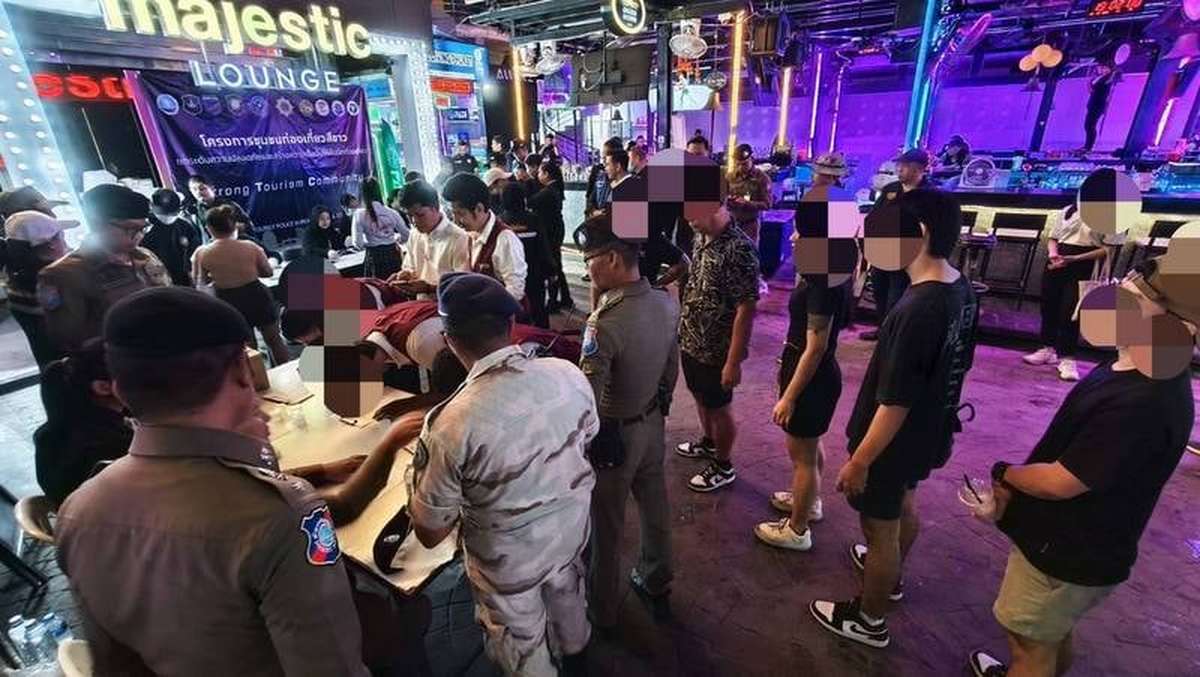 Phuket: 220 Bar-Mitarbeiter auf Drogen getestet