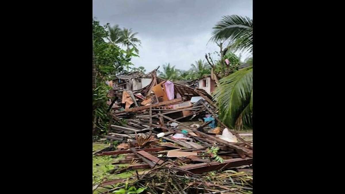 Songkhla unter Schock: Wirbelsturm verwüstet Dorf