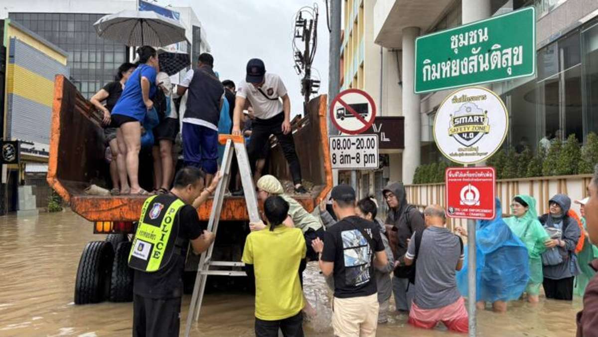 Süd-Thailand: 400 Touristen evakuiert – Flutalarm!