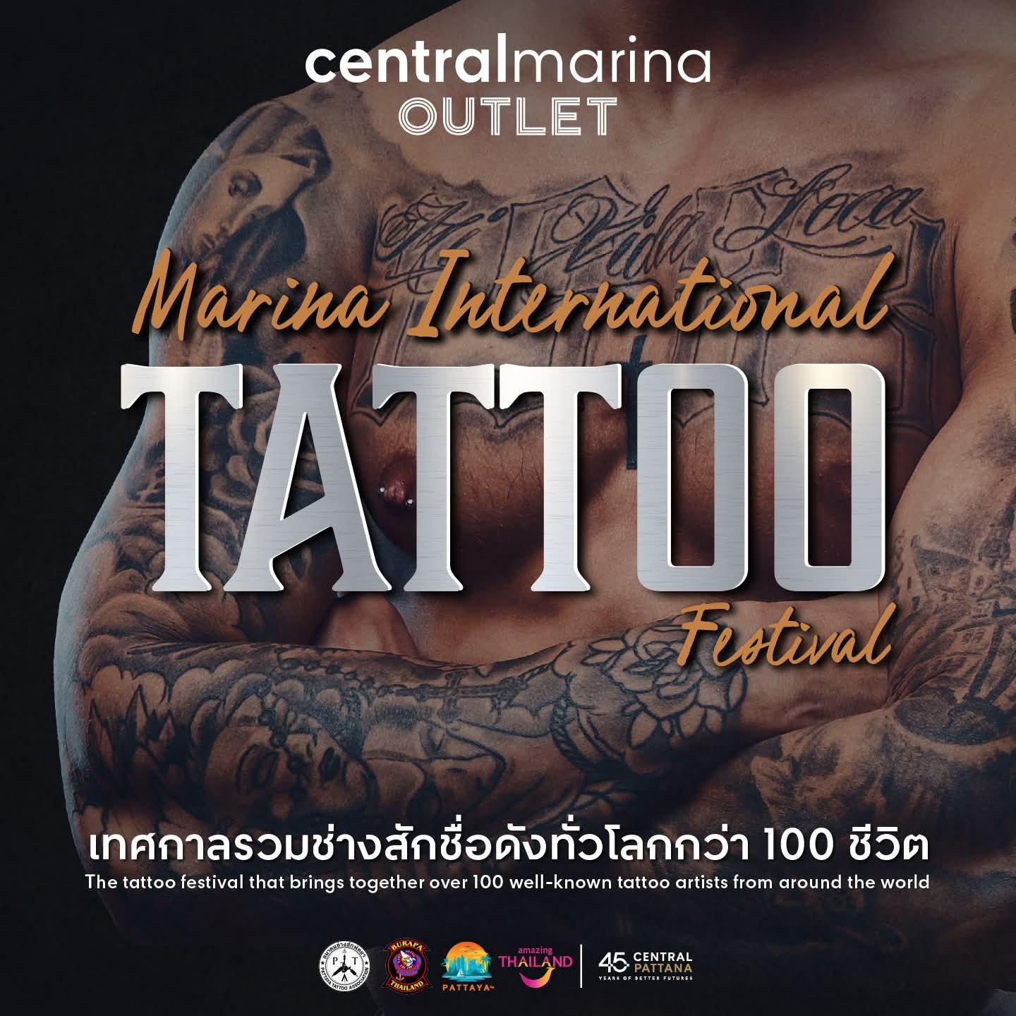 Tattoo-Festival zieht Kunstfans nach Pattaya