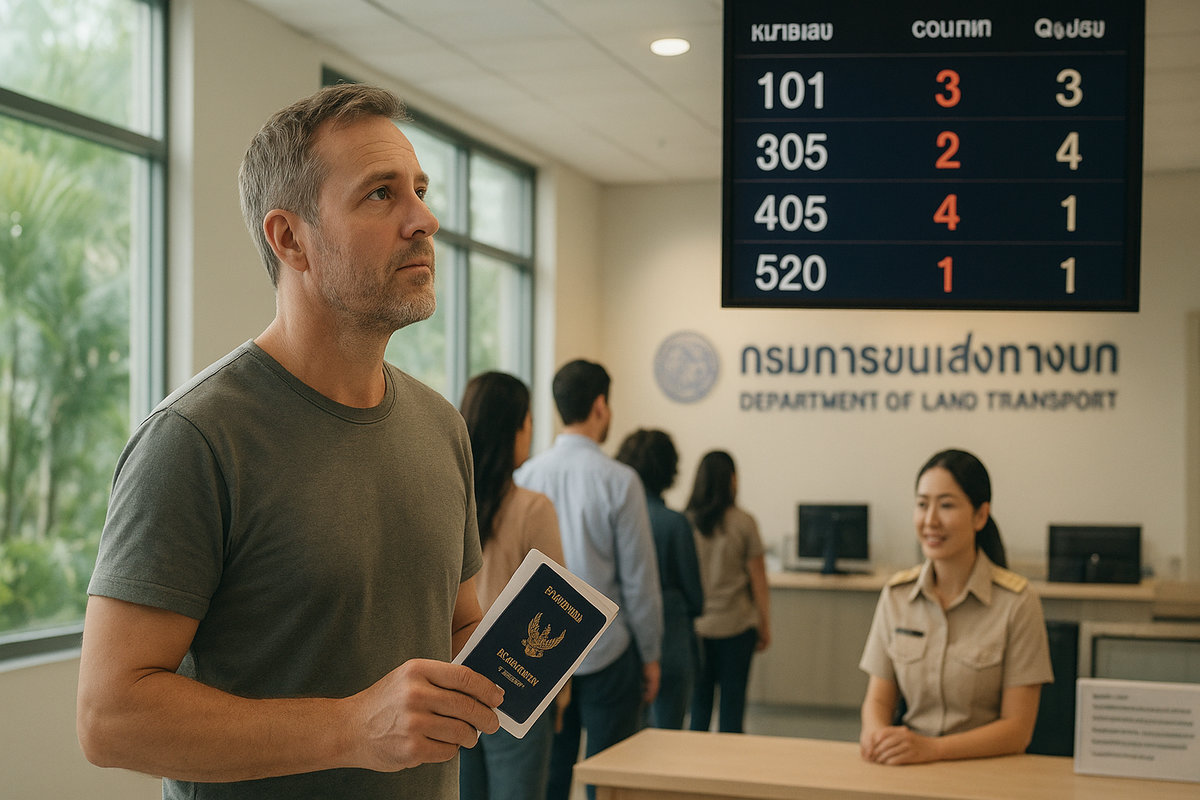 Thai-Führerschein verlängern: Neue Regeln