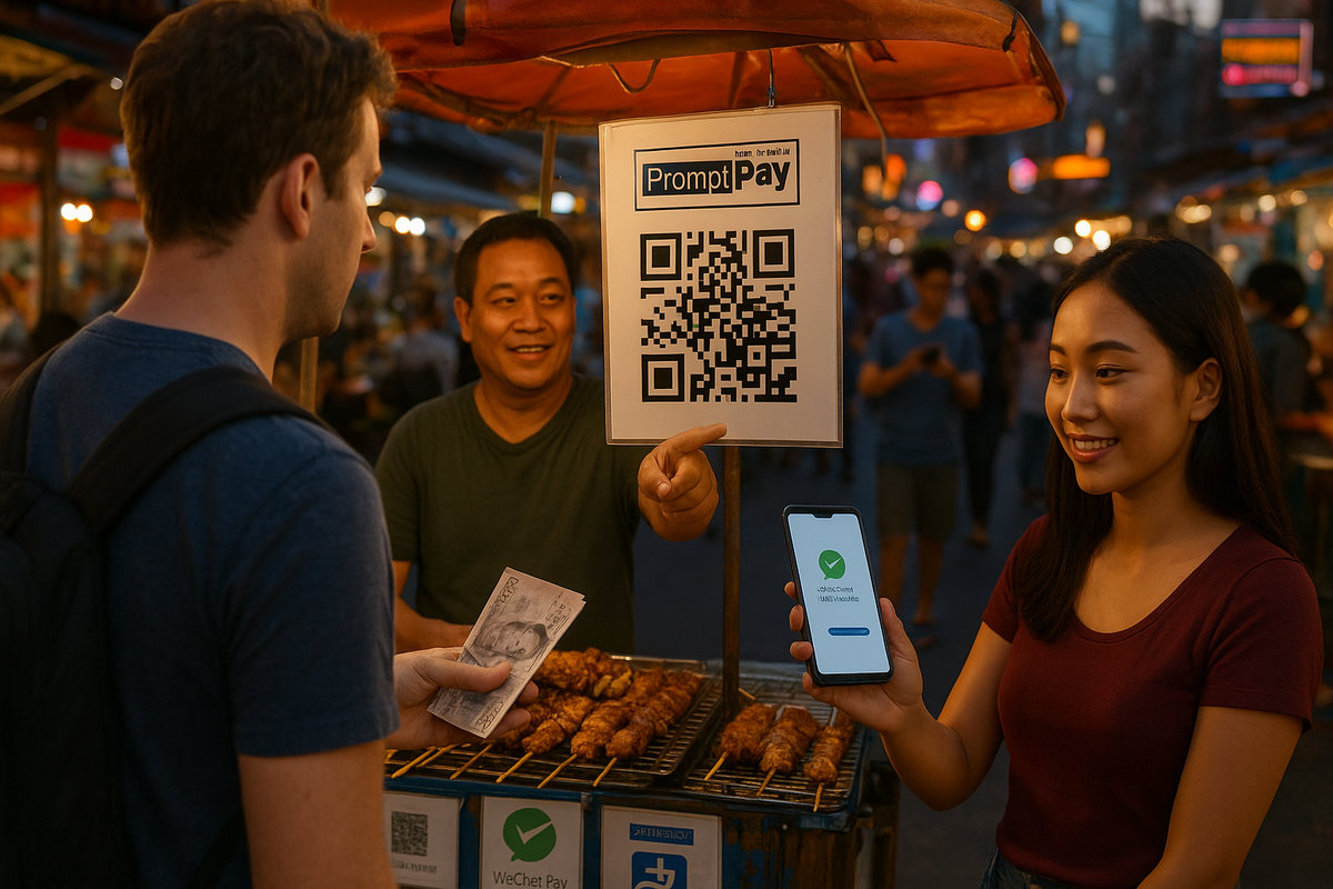 Thailand digital bezahlen ohne Bankkonto
