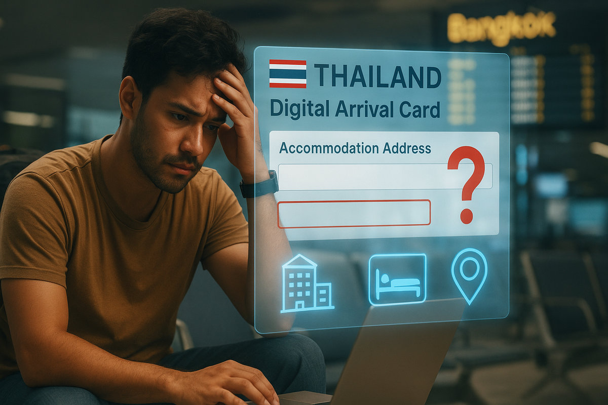 Thailand TDAC: Adress-Problem sorgt Chaos