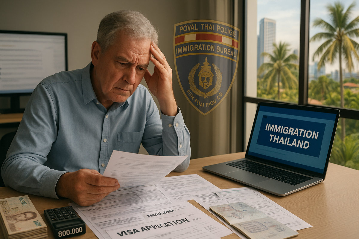 Thailand-Visum: Finanznachweis verwirrt Rentner massiv