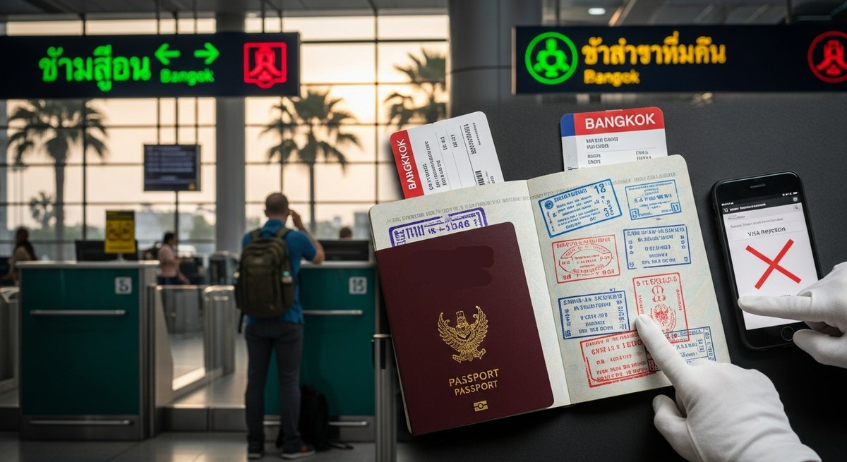 Thailand zieht die Notbremse bei Visumfreien Einreise