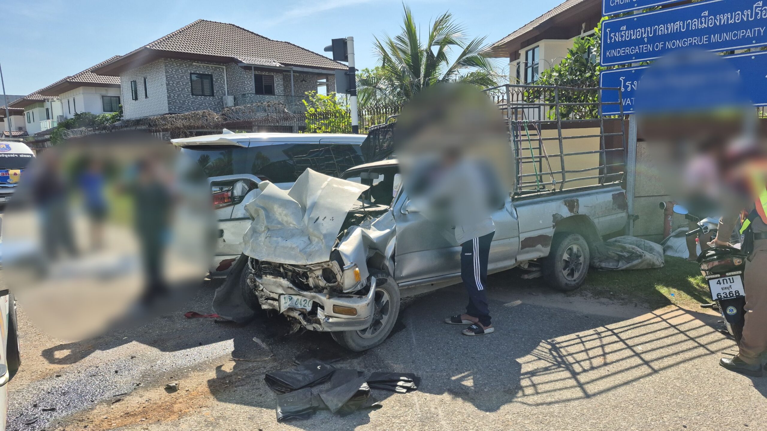 Tödlicher Frontalcrash bei Pattaya