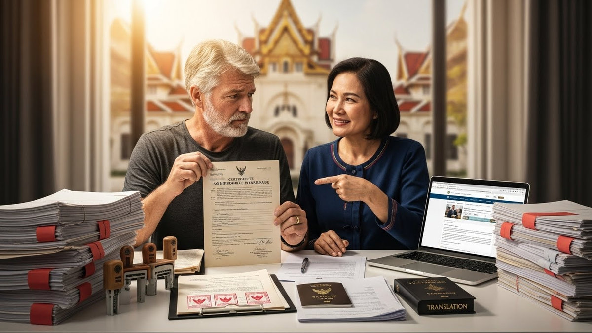 Traumhochzeit Thailand: Bürokratie-Falle?