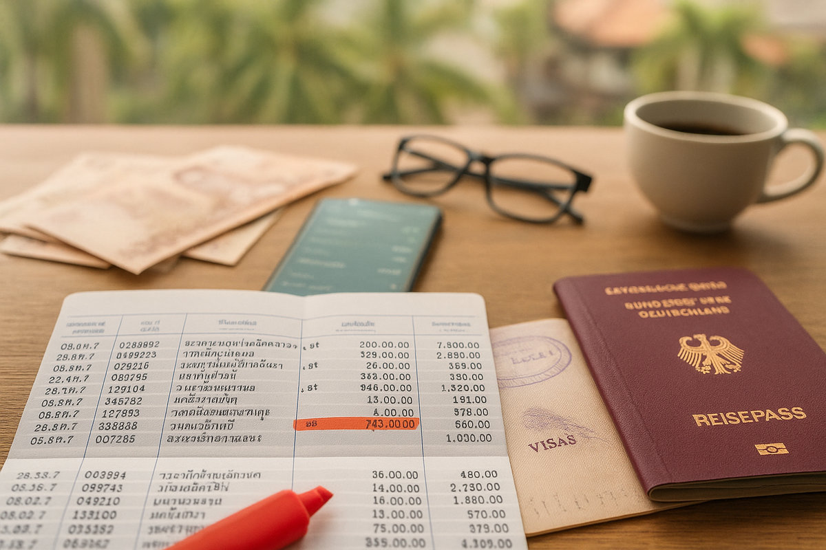 Visum-Alptraum: Geld zu früh abgehoben