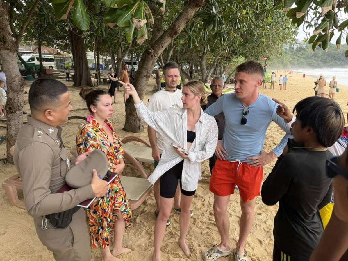 Wann hört das endlich auf? Wellen reißen Tourist fort