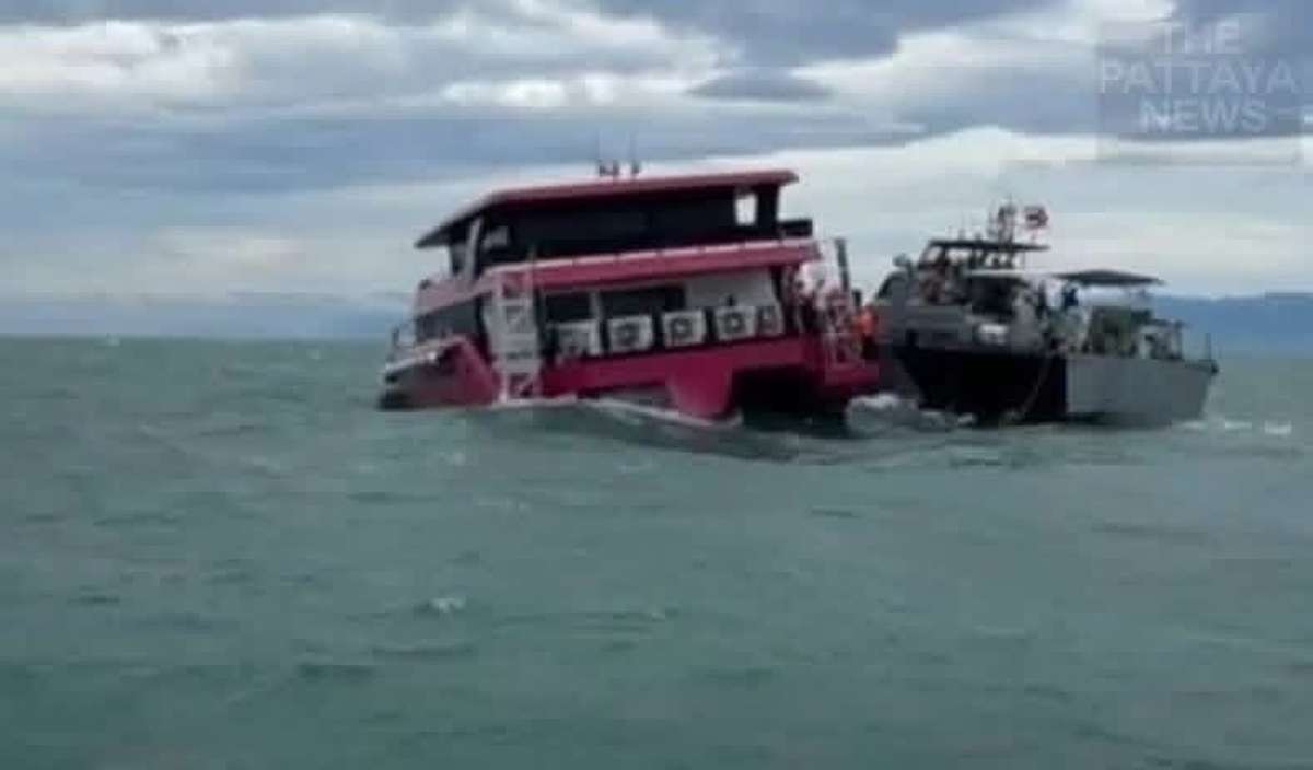 EILMELDUNG: Schiff mit 97 Touristen vor Koh Kood havariert!