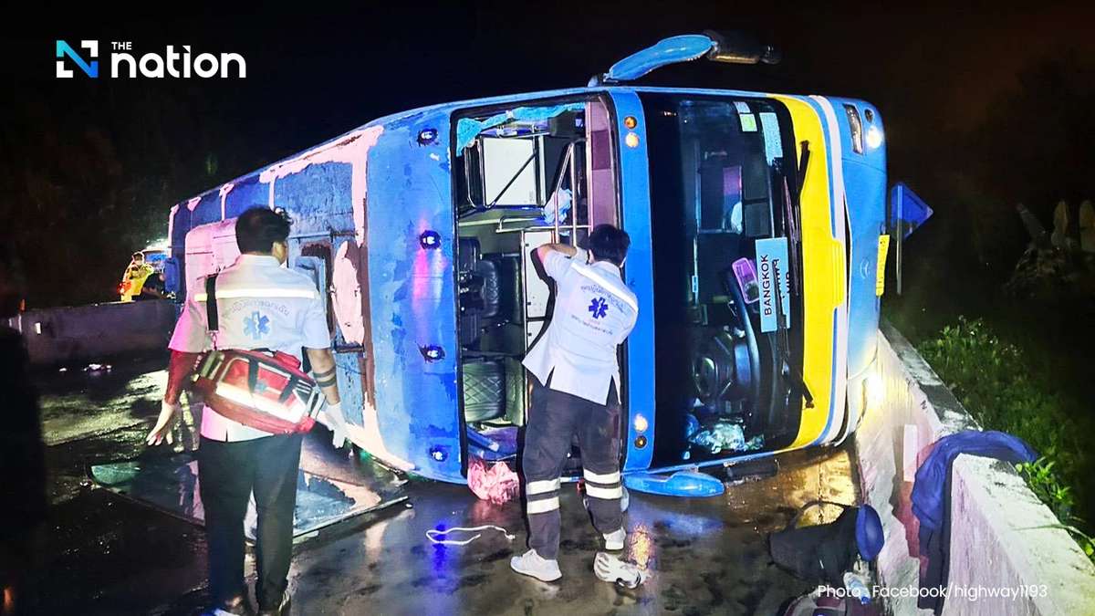 Zwölf Ausländer bei Busunfall verletzt