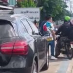 Ausländer-Proll bedroht Opa und Enkelin (Video)