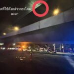 Ausländer stürzt sich von Highway Ausländer stürzt sich von Highway