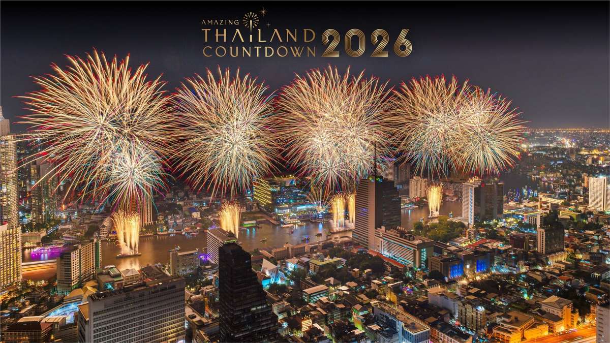 Bangkok Countdown 2026: Mega-Feuerwerk