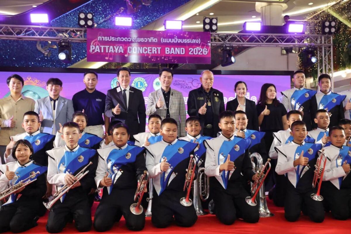 Bläser-Wettbewerb in Pattaya