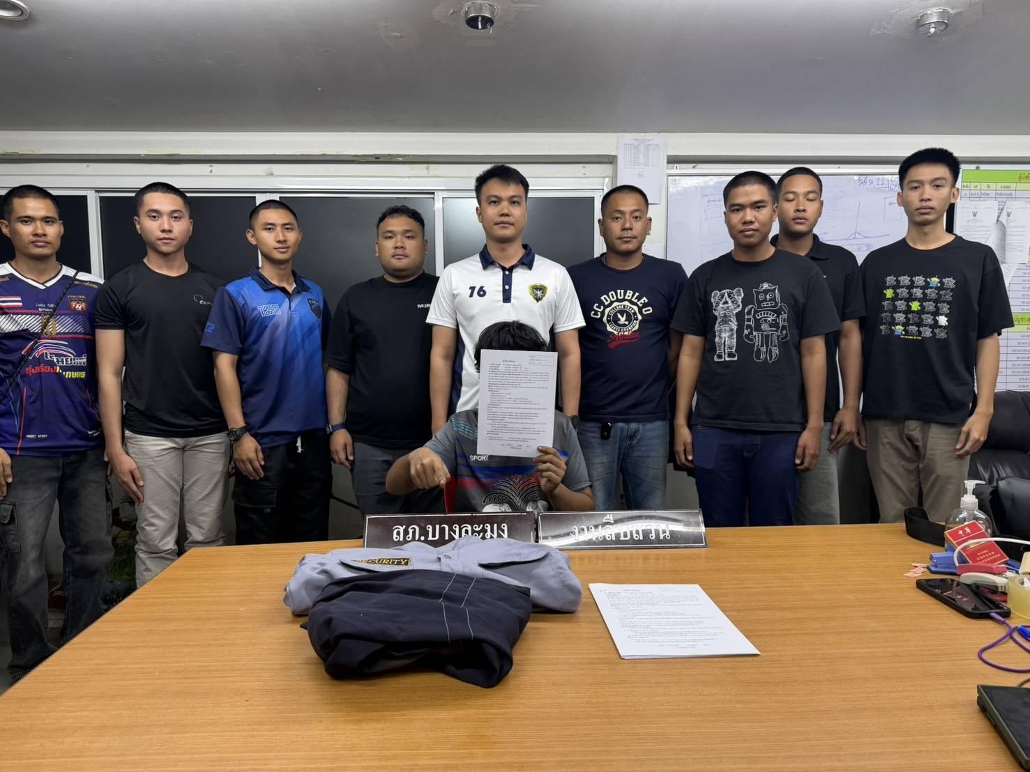 CCTV entlarvt Dieb: Security gesteht