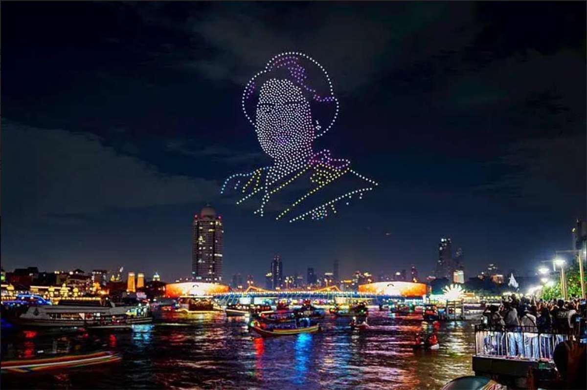Chao Phraya leuchtet – Mega-Lichtshow eröffnet