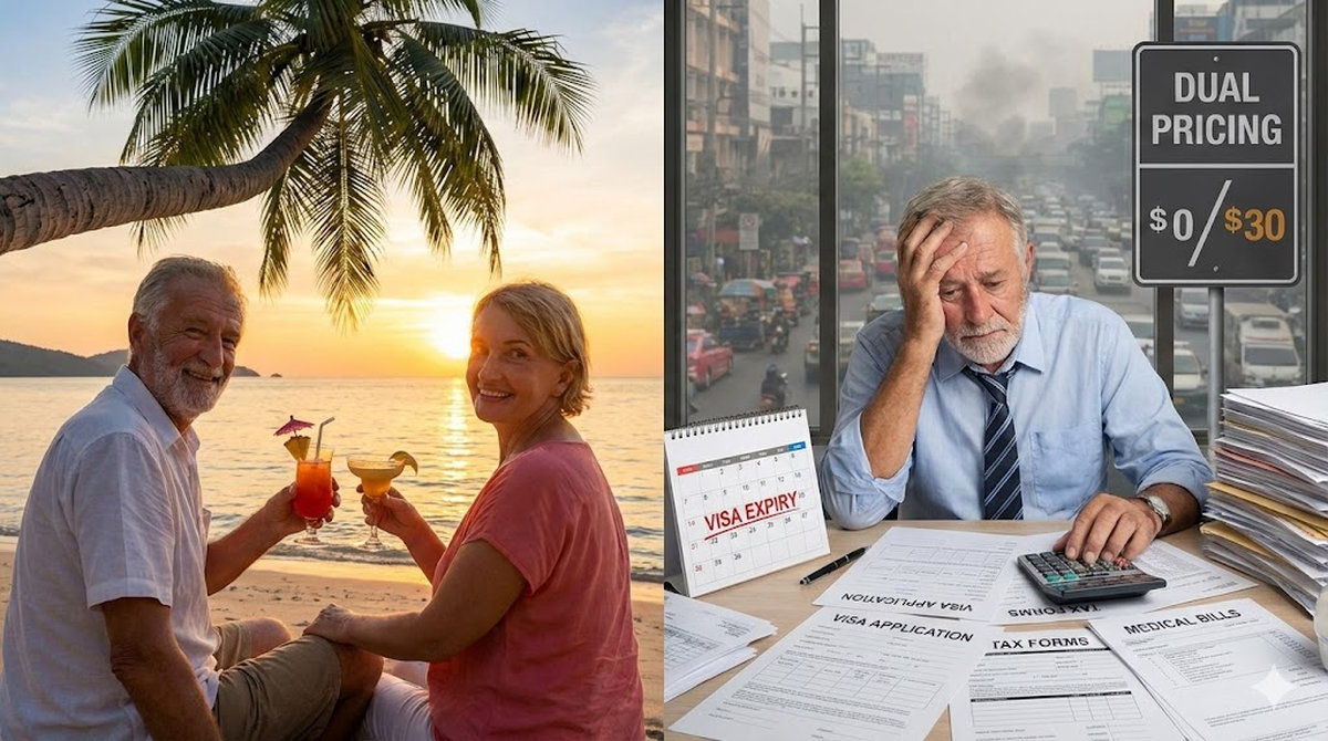 Diese 10 Fehler ruinieren Rentner in Thailand