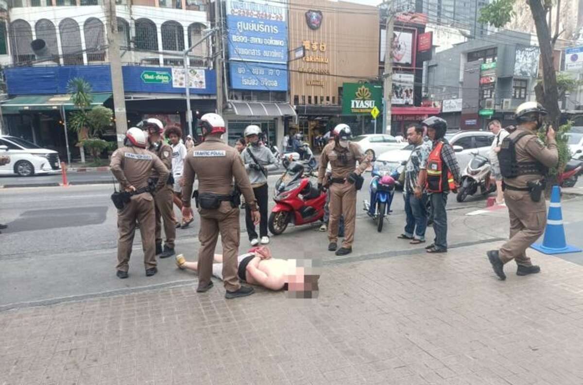 Europäer rastet aus – will Tuk-Tuk stehlen!