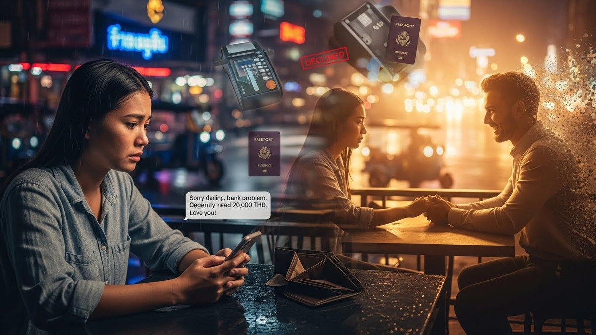 Europäer zockt Thai-Frauen ab