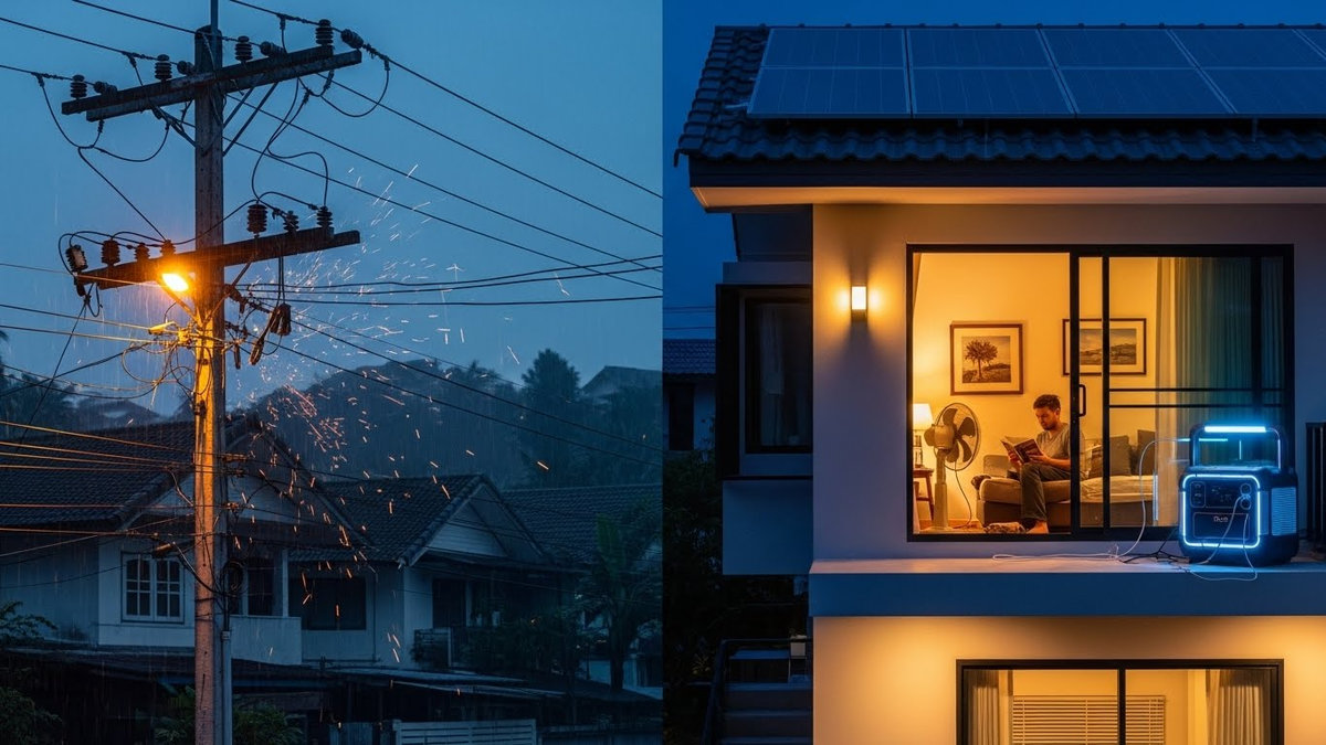 Expats rüsten auf: Notstrom-Strategie