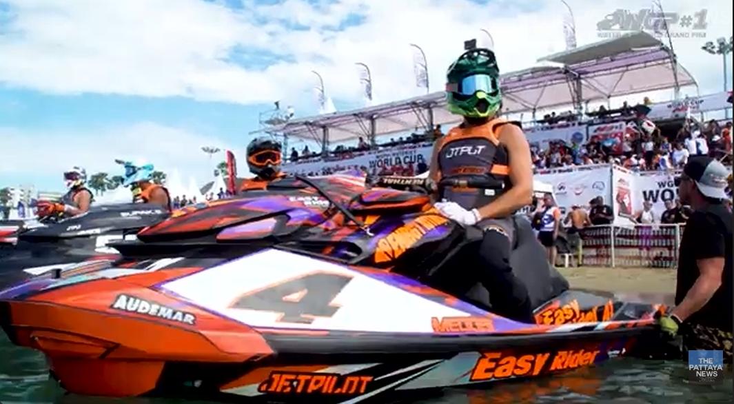 Jet-Ski-WM vor Pattayas Küste (Video)