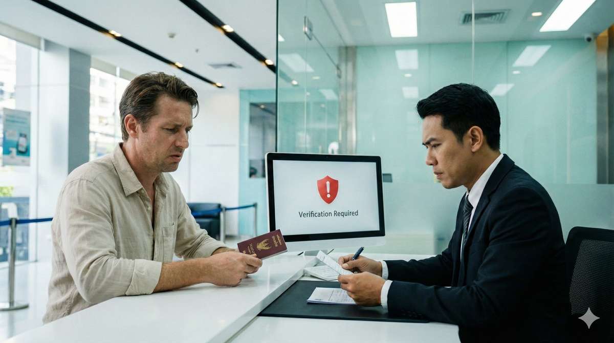 Konto-Sperre wegen abgelaufenem Reisepass