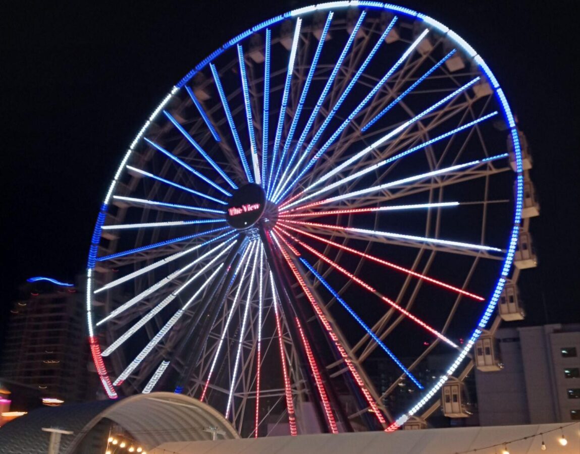 Neues Riesenrad prägt Pattaya-Skyline