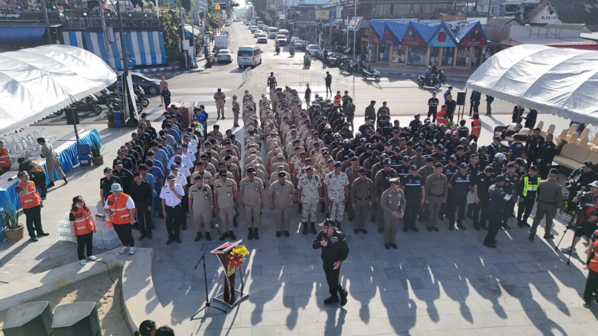 Neujahr unter Kontrolle: Pattaya rüstet massiv auf
