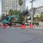 Pattaya: Jomtien Beach Road wieder zweispurig Pattaya: Jomtien Beach Road wieder zweispurig