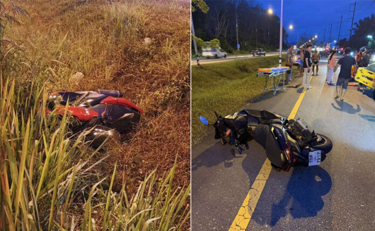 Phang Nga: Vier Bikes crashen – Ausländer tot!