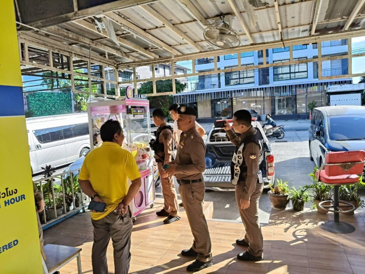 Polizei stoppt Glücksspiel-Automaten