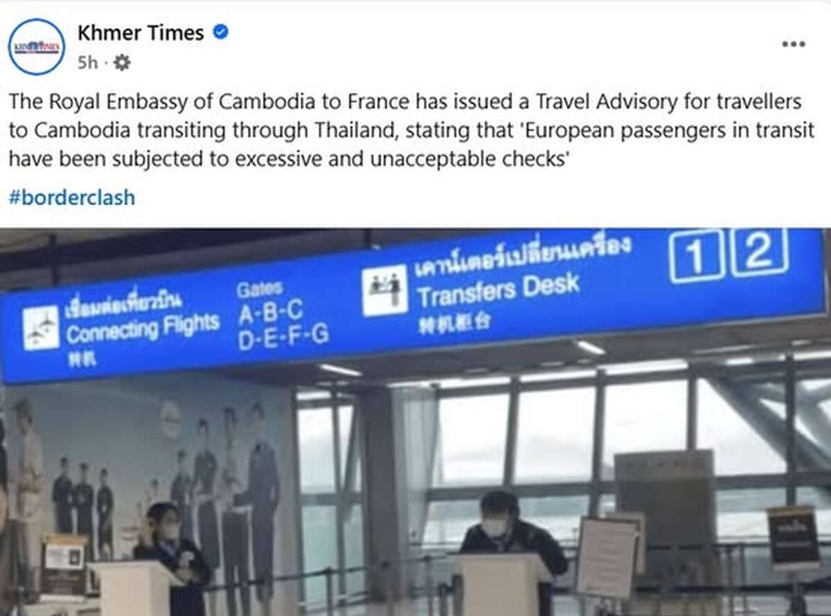 Reise-Schock: Kambodscha warnt vor Bangkok