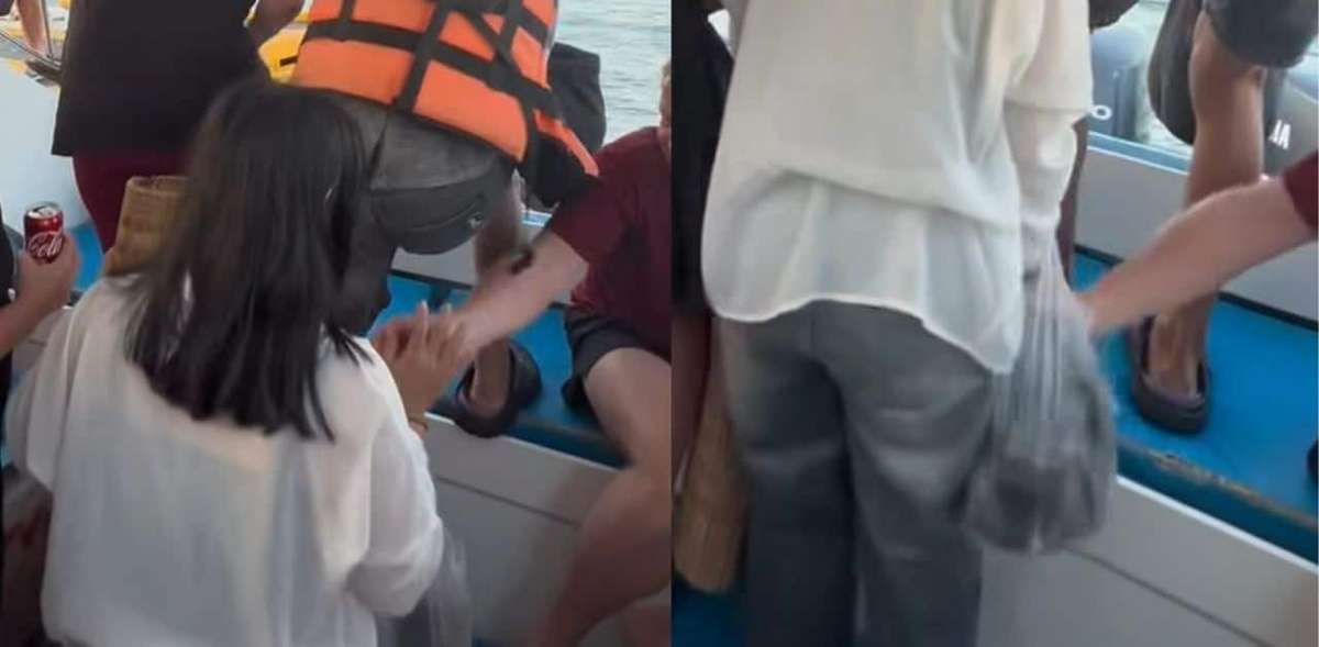 Speedboat-Schock! Ausländer begrapscht Thai (Video)