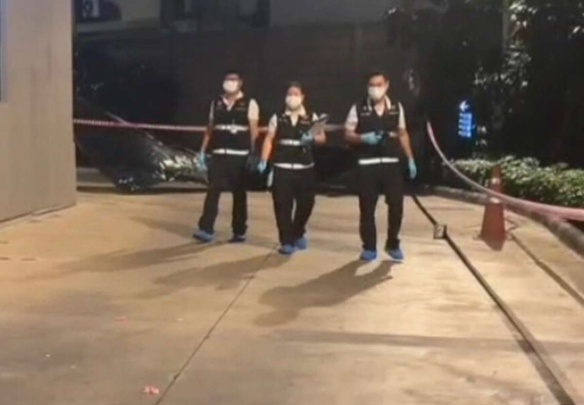 Sturz vom 35. Stock - Tot!