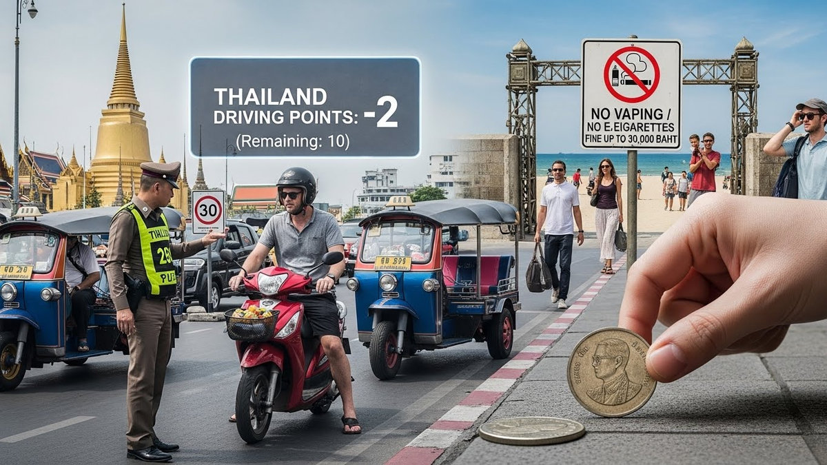 Teure Urlaubsfehler: Thailands strengste Gesetze