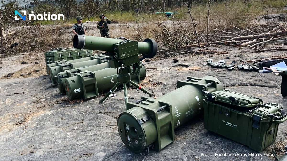 Thai Armee erbeutet Hightech-Raketen