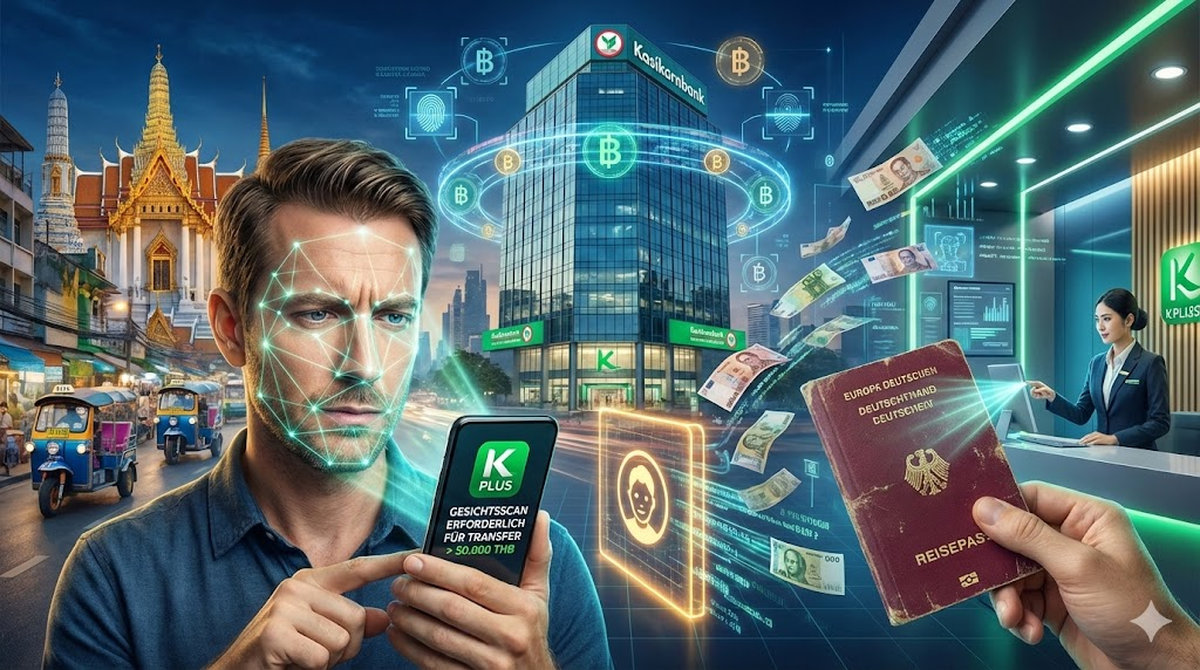 Thailand-Konten: Neue Sicherheits-Hürden