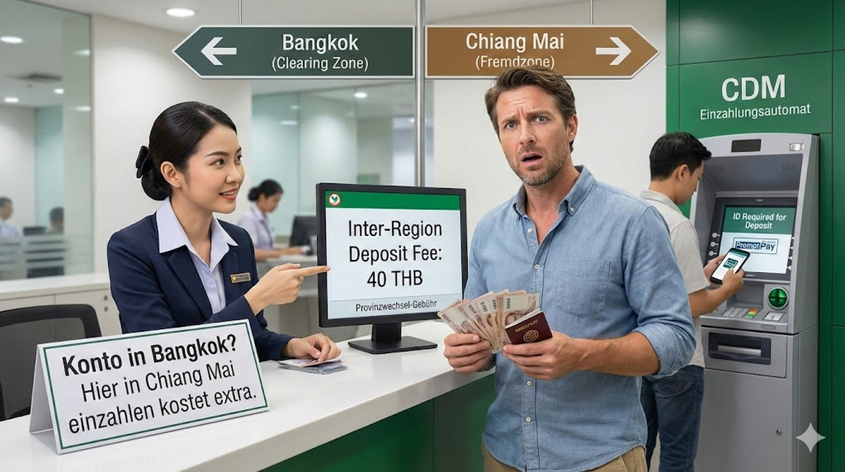 Thailand: Teure Gebührenfalle am Bankschalter