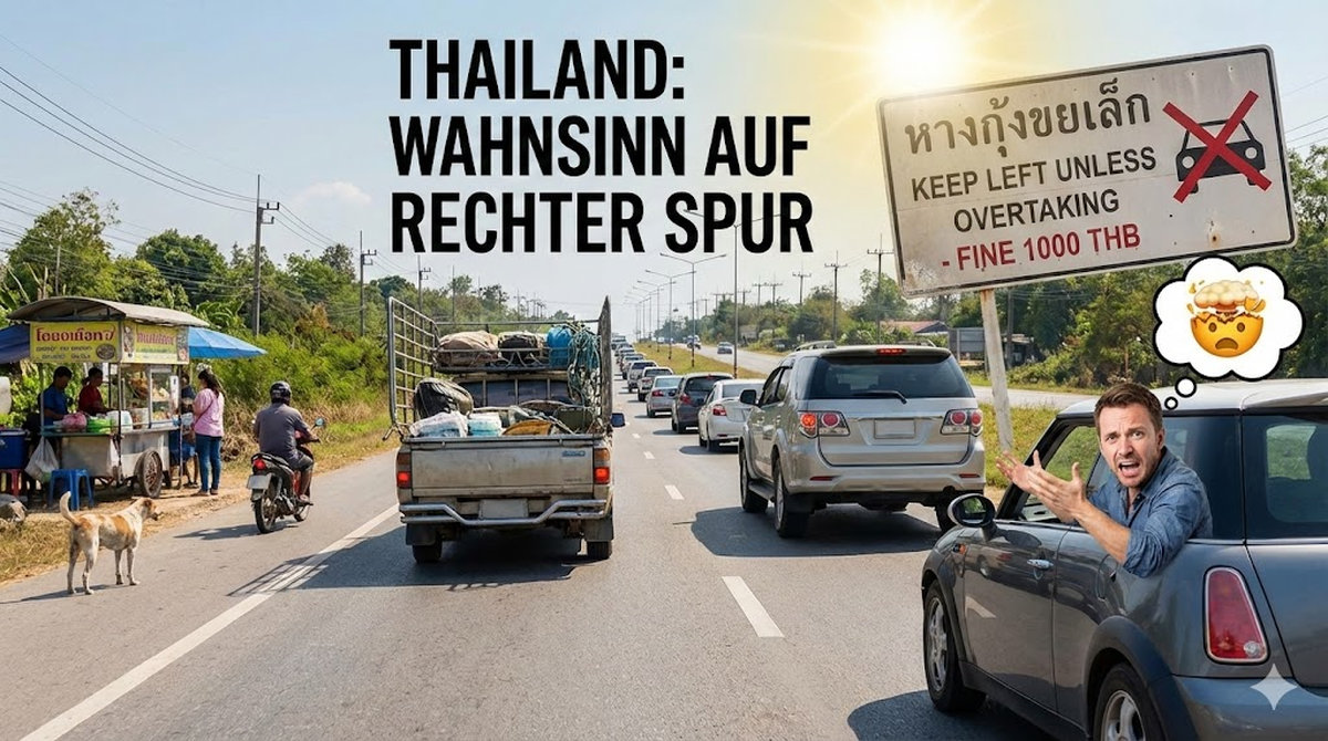 Verkehrschaos Thailand: Wahnsinn auf rechter Spur
