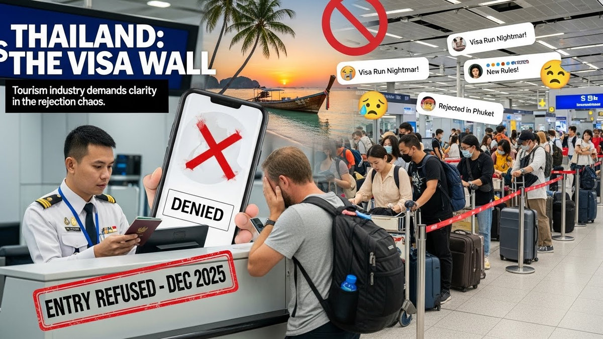 Visa-Chaos an Thailands Grenzen