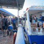 Volle Inseln vor Silvester