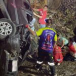 Auto überschlägt sich in Chanthaburi: Acht Verletzte Auto überschlägt sich in Chanthaburi: Acht Verletzte