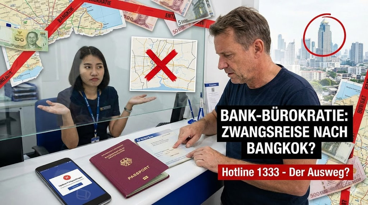 Bank blockiert Konto wegen Pass!