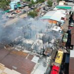 Drogen, Waffe, Feuer: Nachbarschaft in Trümmern