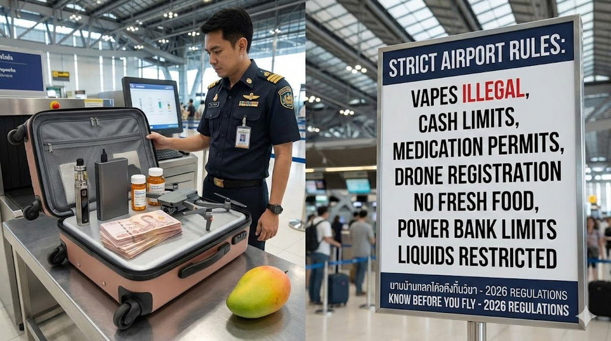 Flughafen-Kontrolle: Das dürfen Sie nicht einführen