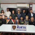 Großrazzia in Rayong: Acht Illegale festgenommen
