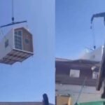 Haus zerquetscht: Bewohner überlebt wie durch Wunder