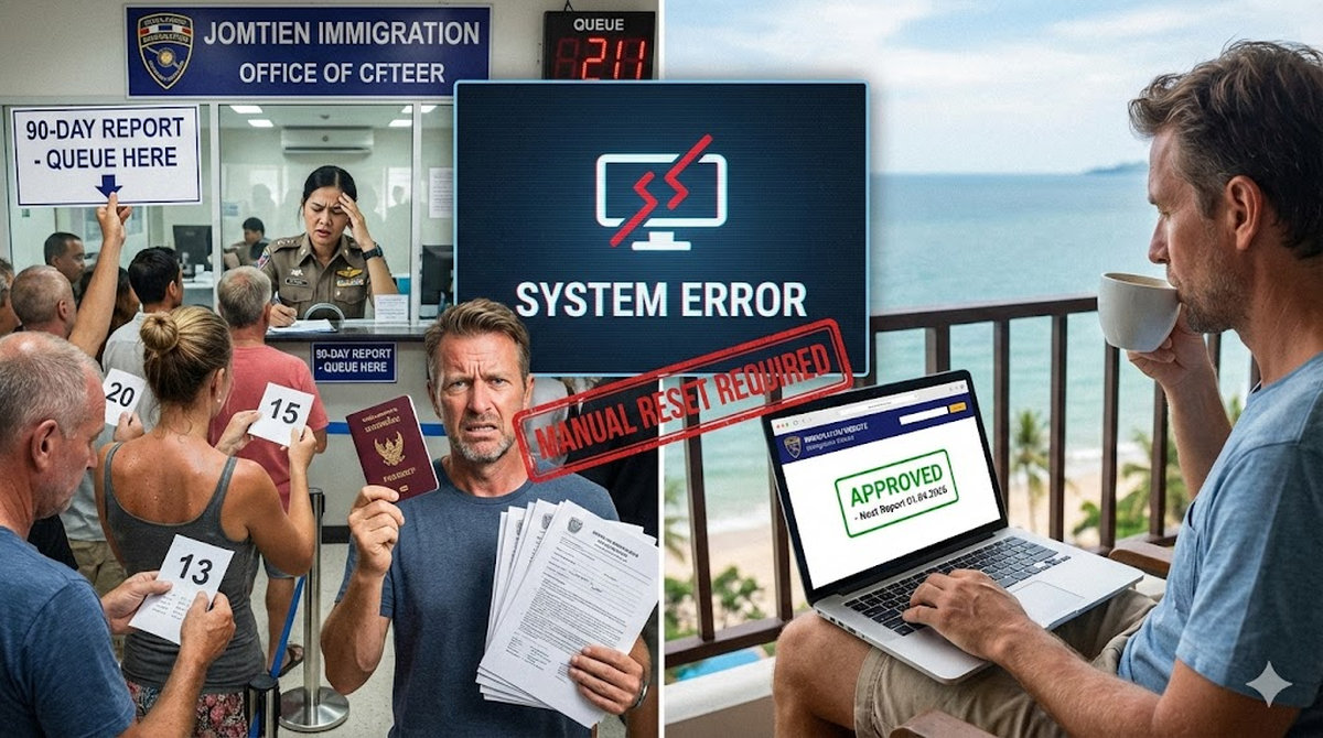 Jomtien: Endstation für Online-Meldungen